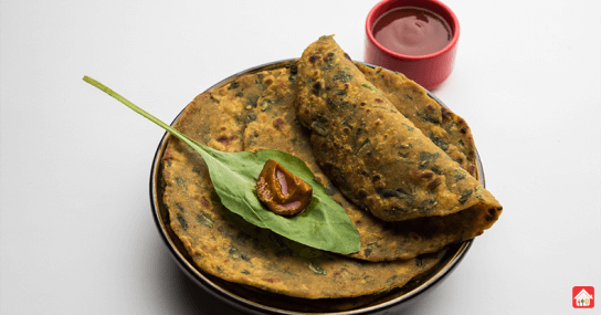 palak-paratha