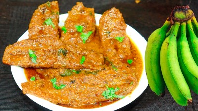 Kacche Kele Ki Sabji
