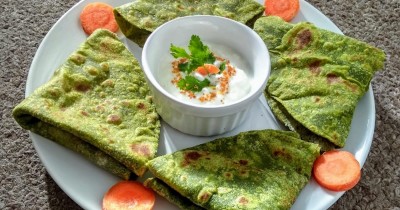 Palak Paratha (5pcs)