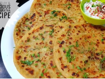 Aloo Paratha - Curd (5 Paratha)
