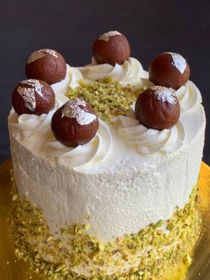Gulab Jamun Cake  - 1 Kg