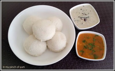 Idli Sambhar 6 Nos