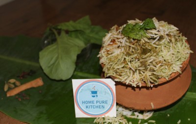 Jain Hyderabadi Hariyali Biryani 500 Gms