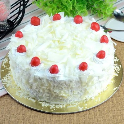 White Forest Cake