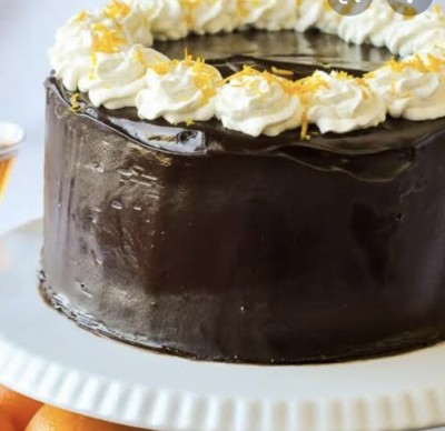 Orange Truffle Cake