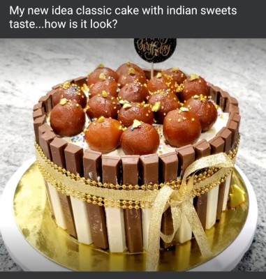 Rasgulla Cake