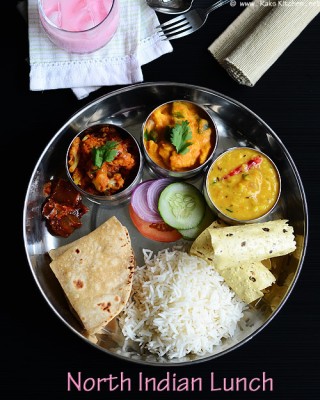 North Indian Thali