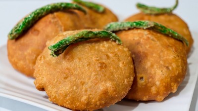 Peas Kachori (Matar Kachori) With Dum Aloo Sabji