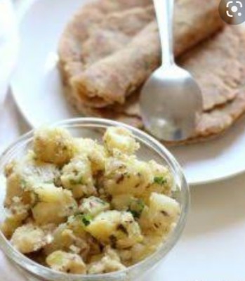 Farali Combo Rajgira Ni Roti Sukhi Bhaji Dahi(5 Roti+250 Gm Sabji) Shravan Special