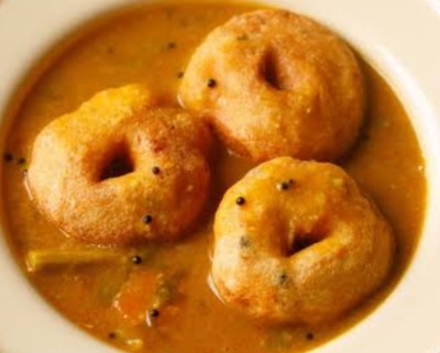 Medu Vada Sambar (5 Piece)