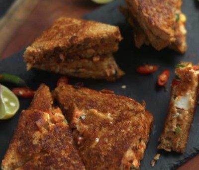 Grilled Preri Peri Sandwich