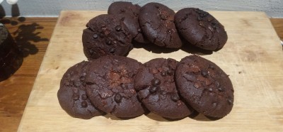 Double Chocolate Chip Cookies