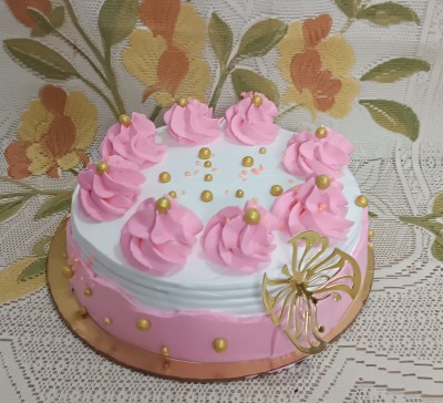 Blue Barry Cake