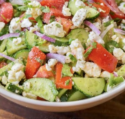 Feta Cheese Salad   Serve 2