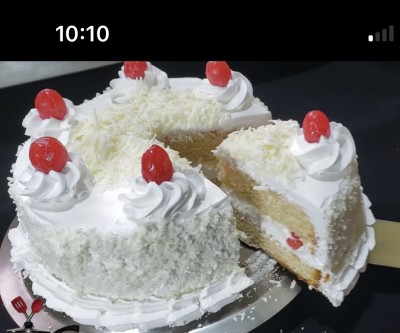White Forest Cake