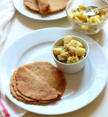 Suki Bhaji 250 Gm With Roti (4 Peice) (Farali)