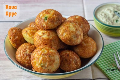 Rava Appe ( 8 Pcs)