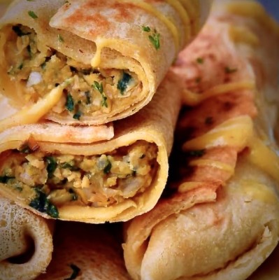 Chicken Crepes 2 Pieces