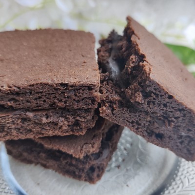Choco Ganache Brownie - 2 Pc