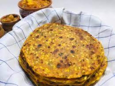 Mug Dal Paratha