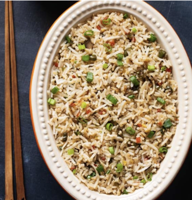 Veg Fried Rice 1Plate