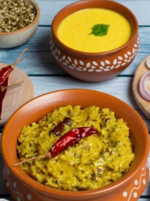 Veg Kadhi Khichadi (Serve: 1 Person )
