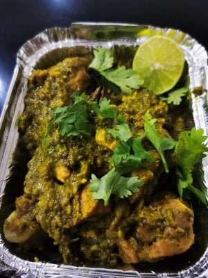 Chicken Green Masala
