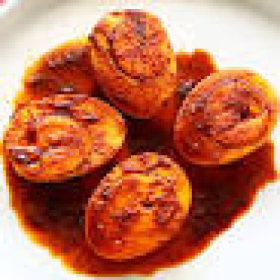 Egg Fry (3) With Tava Roti(4)