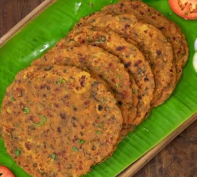 Mix Vegetable Oil Paratha (Min 10)