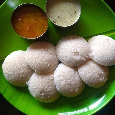 Nylon Idly Chutney And Sambar