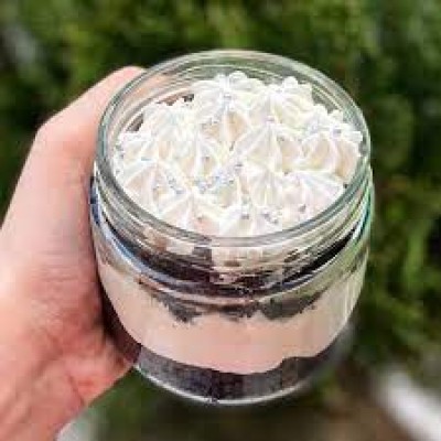 Jar Cake Chocolate Truffle