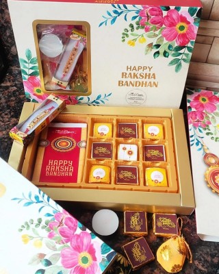 Rakhi Chocolate Hamper With Rakhi