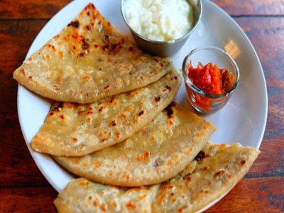 Mix Kathol (pulses) Roti Paratha - 3pc