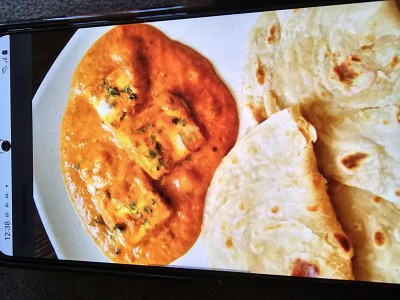 Panner Butter Masala With Roti
