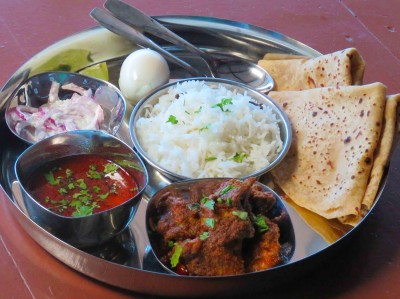 Chicken Thali
