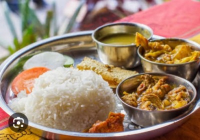 Chiken Thali 1p(lunch /dinner) Min Order 2p