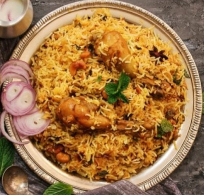 Chicken  Biryani 1p (1leg Pcs)