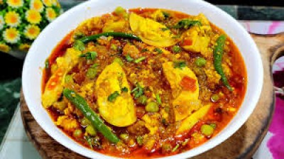 Egg Chingari With 4 Roti