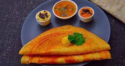 Millet Dosa With Chutney One Glass Smoothie