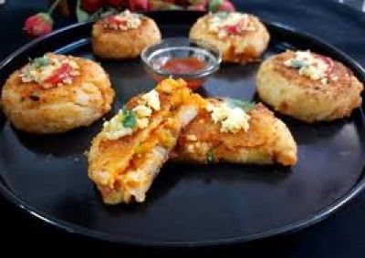 Aloo Tikki Pizza Aloo Tikki Pizza